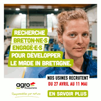 IAA. Agromousquetaires sillonne les routes bretonnes pour recruter 300 personnes