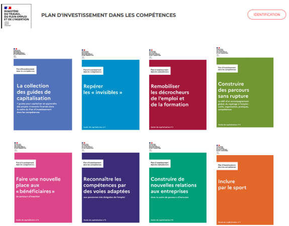 Le Haut-commissariat aux Compétences publie huit « guides de capitalisation » des projets financés dans le cadre du PIC